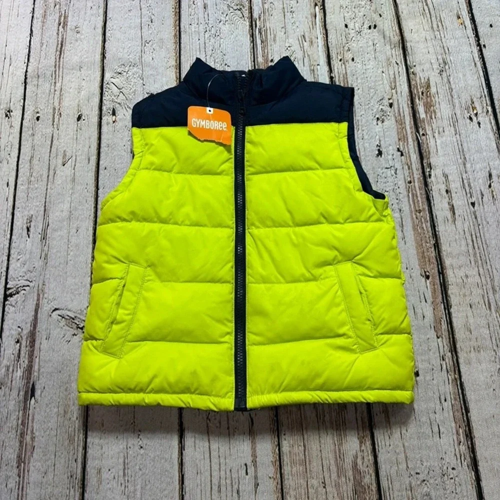 Gymboree Boys Puffer Vest 4t NWT